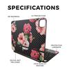 Carbon Fiber Skin Compatible with Apple Magic Keyboard for iPad Pro 11inch (M4) 2024 - Hibiscus - Premium 3M Vinyl Protective Wrap Decal Cover - Easy to Apply | Crafted in The USA by MightySkins view 2