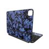 Carbon Fiber Skin Compatible with Apple Magic Keyboard for iPad Pro 11inch (M4) 2024 - Blue Modern Camo - Premium 3M Vinyl Protective Decal Cover - Easy to Apply | Crafted in The USA by MightySkins view 1