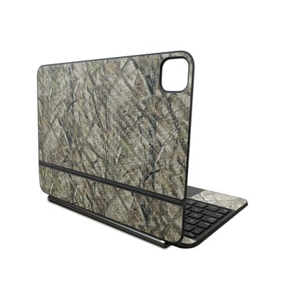 Carbon Fiber Skin Compatible with Apple Magic Keyboard for iPad Pro 11inch (M4) 2024 - HTC Fall - Premium 3M Vinyl Protective Wrap Decal Cover - Easy to Apply | Crafted in The USA by MightySkins