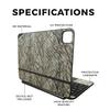 Carbon Fiber Skin Compatible with Apple Magic Keyboard for iPad Pro 11inch (M4) 2024 - HTC Fall - Premium 3M Vinyl Protective Wrap Decal Cover - Easy to Apply | Crafted in The USA by MightySkins view 2