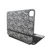 Carbon Fiber Skin Compatible with Apple Magic Keyboard for iPad Pro 11inch (M4) 2024 - Abstract Black - Premium 3M Vinyl Protective Decal Cover - Easy to Apply | Crafted in The USA by MightySkins view 1