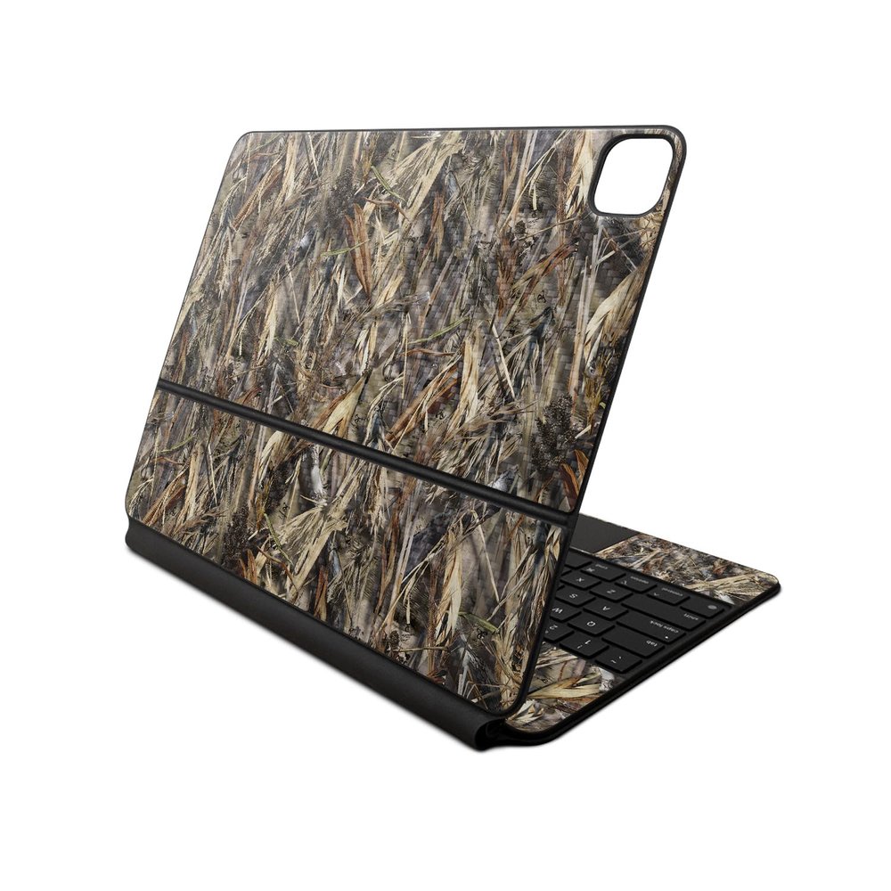 Carbon Fiber Skin Compatible with Apple Magic Keyboard for iPad Air 13-inch (M2) 2024 - DRT - Premium 3M Vinyl Protective Wrap Decal Cover - Easy to Apply | Crafted in The USA by MightySkins