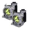 Jaspertronics Original Lamp & Housing TwinPack for The Panasonic PT-DZ10K Projector with Original Specification and Full lifespan Bulb Inside - 1 Year Warranty view 1