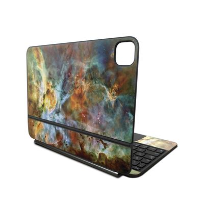 Skin Compatible with Apple Magic Keyboard for iPad Pro 11inch (M4) 2024 - Space Cloud - Premium 3M Vinyl Protective Wrap Decal Cover - Easy to Apply | Crafted in The USA by MightySkins