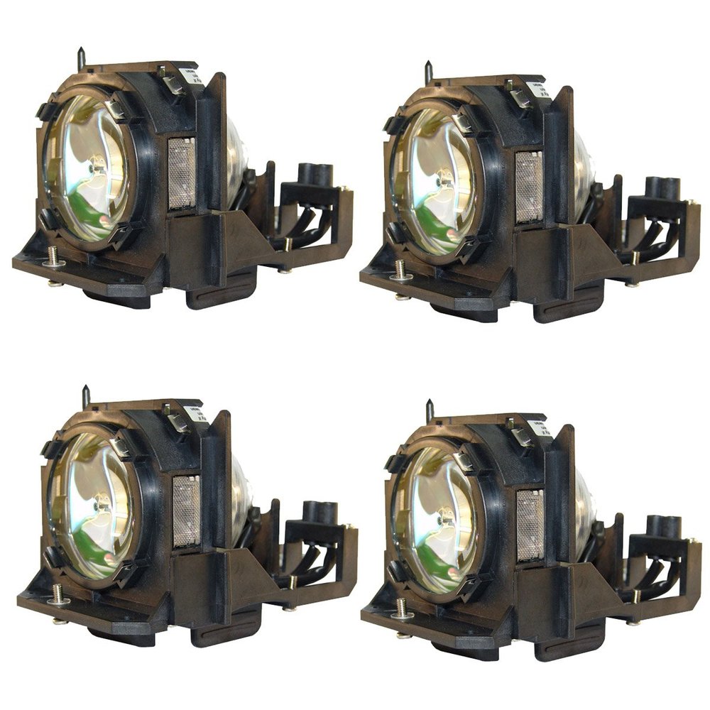 Advanced Lamps Lamp & Housing 4 Pack for The Panasonic PTDW10000 Projector