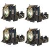 Advanced Lamps Lamp & Housing 4 Pack for The Panasonic PTDW10000 Projector view 1