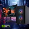 acer Nitro 60 N60-640-UR12 Gaming Desktop | Intel Core i7-14700F 20-Core Processor | NVIDIA GeForce RTX 4060 | 16GB DDR5 | 1TB PCIe Gen 4 SSD | Wi-Fi 802.11ac | Gigabit Ethernet | Windows 11 Home view 3