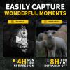 1.54in Screen Digital Camera Ultra 4K Video Recording Camera 6X Digital Zoom Camera for Observing Changes in Animals and Plants in The Garden view 4