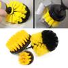 Drill Brush Bit Cleaner for 3Pcs Scrub Bit 3 Piece Set Polishing Brush Diameter Drill Accessories 3.5 4 Scrubbing Washing Scrubby Household Brush Brush Brush Tile Grout view 2