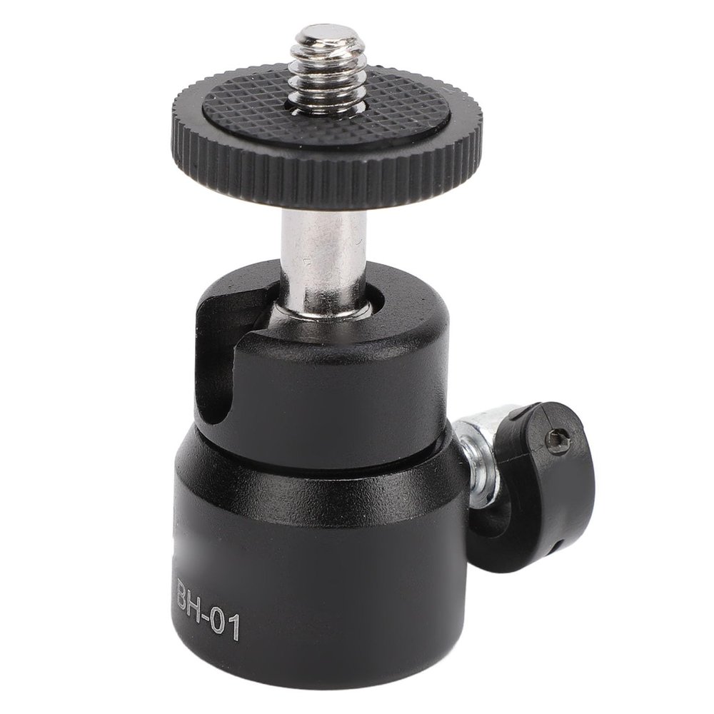 Universal Quick Release Clamp,360 Degree Rotating Quick Release 1/4in Screw Hot Shoe Adapter,Ball Head Mount Flash Bracket fo Fill Light
