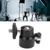 Universal Quick Release Clamp,360 Degree Rotating Quick Release 1/4in Screw Hot Shoe Adapter,Ball Head Mount Flash Bracket fo Fill Light view 4
