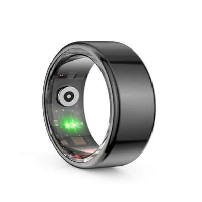 Diyeeni Smart Ring with Health Tracking, Multisport Modes - Ultra IP68, 7 Days Battery Life, Ideal Gifts for Occasions - App Compatible for Android for iOS (8#)