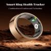 Smart Ring with Health Tracking, Multisport Modes - Ultra IP68, 7 Days Battery Life, Ideal Gifts for Occasions - App Compatible for Android for iOS (9#) view 2