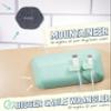 Smartish Bigger Cable Wrangler + MagSafe Mountaineer Wall Mount Bundle - Stick on Adhesive Phone Holder with Extra Strength Magnet for Apple MagSafe Accessories - Teal me More view 2