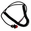 Race Radios Direct Hole Mount HD PTT Pro Coiled Cord view 1