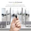 StarTech.com 25-Pack Universal Laptop Lock 6.6ft (2m), Master Keyed Security Cable, Compatible with Noble Wedge/Nano/K-Slot; TAA view 3