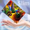 AIRWEE Case for All-New Fire 7 Tablet (12th Generation, 2022 Release), Slim PU Leather Folding Adjustable Stand Fire 7 Tablet Case 12th Generation, with Auto Sleep/Wake Kindle 7 Case, Flying Bird view 4