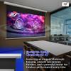 Elite Screens 110-Inch Motorized Projector Screen 16:9, CineGrey 4D at CLR/ALR, Acoustically Transparent, ISF Certified, Tab-Tensioned Electric Drop Down for Home Theater, STT110XHD4AT-E12 view 4