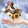 Amazon Fire 7 Tablet Case (12th Gen, 2022) - Slim PU Leather Folding Stand with Auto Sleep/Wake - American Flag view 4
