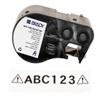 Brady Vinyl Label Bundle: (M4C-1000-595-WT-BK) All-Weather 1in x 25ft Black on White Labels and (M5-115-427) 1.25" x 1.5" Self-Laminating Black on White Cable Labels view 2