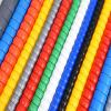 Spiral Protector Flexible Spiral Wrap Winding Cable Protector Line 8mm 10mm 16mm 22mm 28mm Cable Sleeve Cover Tube Wire Organizer Pipe Protection Wraps Cable(Blue,ID 16mm 5 Meters) view 2