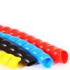 Spiral Protector Flexible Spiral Wrap Winding Cable Protector Line 8mm 10mm 16mm 22mm 28mm Cable Sleeve Cover Tube Wire Organizer Pipe Protection Wraps Cable(Blue,ID 16mm 5 Meters) view 3