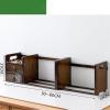 FURUIM2024M CD Record Storage Rack Record Storage Rack CD Rack Solid Wood Album Collection Rack Desktop Retro Multi-Functional disc Storage Rack Book Record Stand(A) view 2