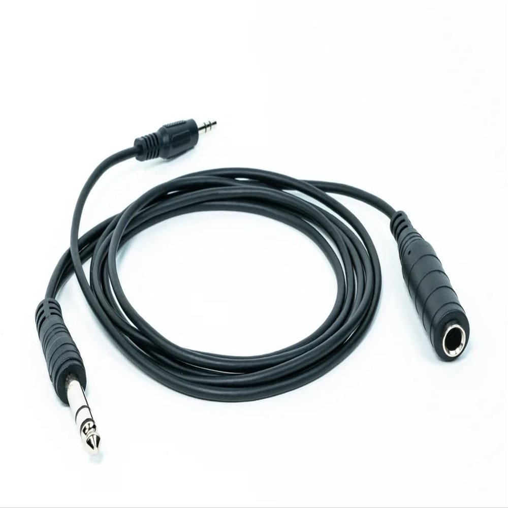 Nflightcam Aviation Audio Cable Compatible with Insta360 X4