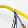 Spiral Protector 5 Meters Cable Protection Sleeve Wear Resistant Spiral Tube Pipe Protector Wire Organizer Plastic Spiral Line Wrap Winding Wraps Cable(White,28mm Inside Diameter) view 3