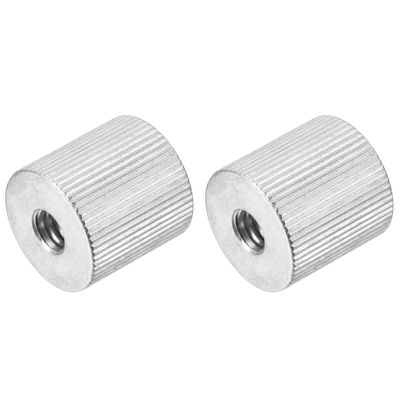 MECCANIXITY Mic Stand Adapter 1/4-20 Female to 1/4-20 Female Camera Screw Thread Adapter for Microphone Tripod Stand Silver 2 Pcs