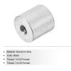 MECCANIXITY Mic Stand Adapter 1/4-20 Female to 1/4-20 Female Camera Screw Thread Adapter for Microphone Tripod Stand Silver 2 Pcs view 3