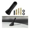 Yourkar Car Short Antenna, 1.4 Inch Aluminum Auto Roof Mount Short Antenna, Radio Antenna Mast Replacement with Screws Universal for Most Vehicles, Universal Car Accessories (Black) view 1