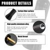 Yourkar Car Short Antenna, 1.4 Inch Aluminum Auto Roof Mount Short Antenna, Radio Antenna Mast Replacement with Screws Universal for Most Vehicles, Universal Car Accessories (Black) view 3