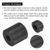 MECCANIXITY Mic Stand Adapter 1/4-20 Female to 3/8-16 Female Camera Screw Thread Adapter for Microphone Tripod Stand Black 2 Pcs view 4