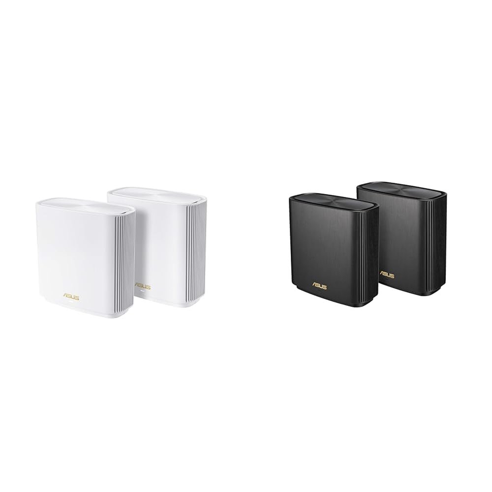 ASUS ZenWiFi AX6600 & AX7800 Tri-Band WiFi 6 Mesh System, Whole Home Coverage up to 5700 sq ft & 6+ Rooms, Lifetime Security