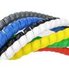Spiral Protector 1 Meter Wire Tube Wrap Spiral Winding Colorful Pipe Cover Protector Line Protection Spiral Wrap Cable Wire Cable Organizer Sleeve Wraps Cable(ID 8mm Blue) view 3