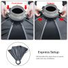 24''/60CM Folding Quick Set-up Octagon Softbox with Bowens Mount,Honeycomb Grid,Diffuser and Carrying Bag for Studio Photo Flash Speedlight,Video Light,Compatible with Camera Flash Lights view 3