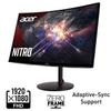 Acer 27" 1500R Curved 240Hz 1ms Gaming Monitor and Shure MV7X XLR Podcast Microphone with Voice Isolation Technology view 3