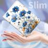 Amazon Kindle Fire 7 Case 2019/2017 Release 9th/7th Generation, PU Leather Adjustable Stand Shockproof Smart Cover with Auto Wake/Sleep, Blue Wildflower view 4