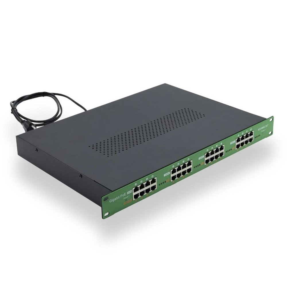 PoE Texas 16 Multi Port IEEE 802.3at PoE+ Injector - Get Full PoE+ On Every Port - Total 700 Watt Power - 10/100/1000 Gigabit Data - Active PoE+ Injector for WiFi Access Points, PTZ Cameras, IP Phones