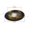 Lizusidtsy 25.4mm Metal Titanium Film + Silk Side Diaphragm 25 Core Tweeter Voice Coil Speaker Repair Film 8 OHM 1 Pairs, black, 500081848 view 2