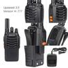 Retevis H-777 Walkie Talkies(10 Pack) Bundle with Six-Way Charger(1 Pack), Adults 2 Way Radios Long Range Rechargeable with Mic, License-Free, Crystal Audio, for School Work Construction Site view 2