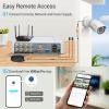 Westshine 8 Channel 5M-N(5MP Lite) DVR, H.265+ CCTV Home Surveillance Recorder, 8CH Hybrid 5-in-1 DVR for TVI/CVI/AHD/CVBS/IP Security Cameras, Remote Viewing Motion Detection(Hard Disk Not Included) view 2