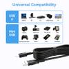 XMHEIRD USB Data SYNC Cable Cord for Panasonic Camera Lumix DMC-FT25 s FT25k DMC-TS25 D view 3
