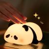 Cute Duck Lamp,Fun Lying Flat Duck Panda Night Light,LED Squishy Animal Novelty Lamp,Toddler Baby Night Light for Kids,Nursery Touch Kawaii Lamp Room/House Dcor Nursery Nightlight for Breastfeeding view 1
