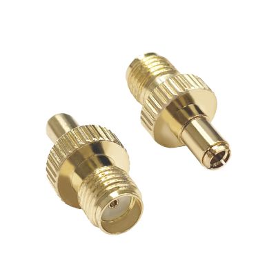 Maswell TS9 Male to SMA Female Adapter Gold-Plated SMA to TS9 Antenna Adapter 1 connetor RF Coaxial Connector Compatible with 4G 5G Routers, High-Gain LTE Antennas