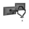 JFUDJKLI Desktop Gas Spring Dual Monitor Stand Arm for 13"-32" Screen Monitor Support Gas Pressure Mount Bracket, 2-9kg per VESA Load view 2