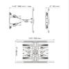 AVXANKTG P6 Full Motion 45-75 Inch TV Wall Mount Flat Panel LED LCD Display Screen Mount Bracket MAX.VESA 600x400mm Load 45.5kg view 2