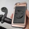 Phone Stick Adapter Holder,Mobile Phone Fixed Stick Buckle Code Table Rack Cellphone Sticker,Easy Installation Phone Adhesive Adapter view 4