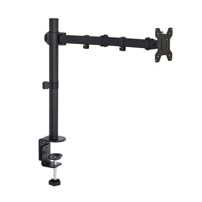 WPTGODGB Single/Dual Monitor Desk Stand Supports Monitors up to 19.84 lbs. Adjustable Height and Angle arm for 17 to 32-inch Screens(Single)